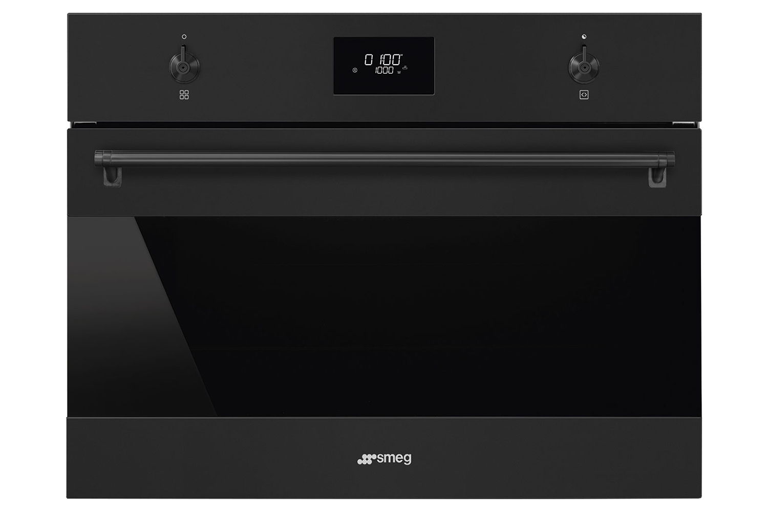 Smeg Classics 40L 800W Combination Microwave | SO4301M1N | Black