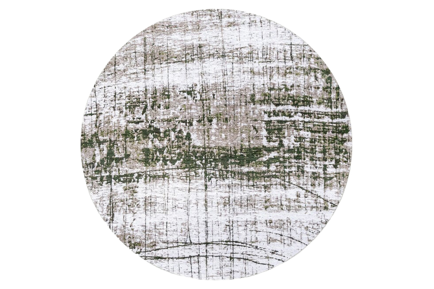 Louis De Poortere | Griff Eco Rug | Green | 240 x 240 cm