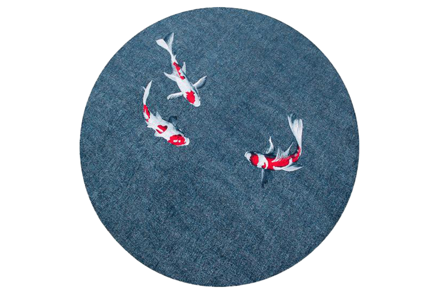 Louis De Poortere | Koi | Indoor Eco Rug | Multicolour | 240 x 240 cm