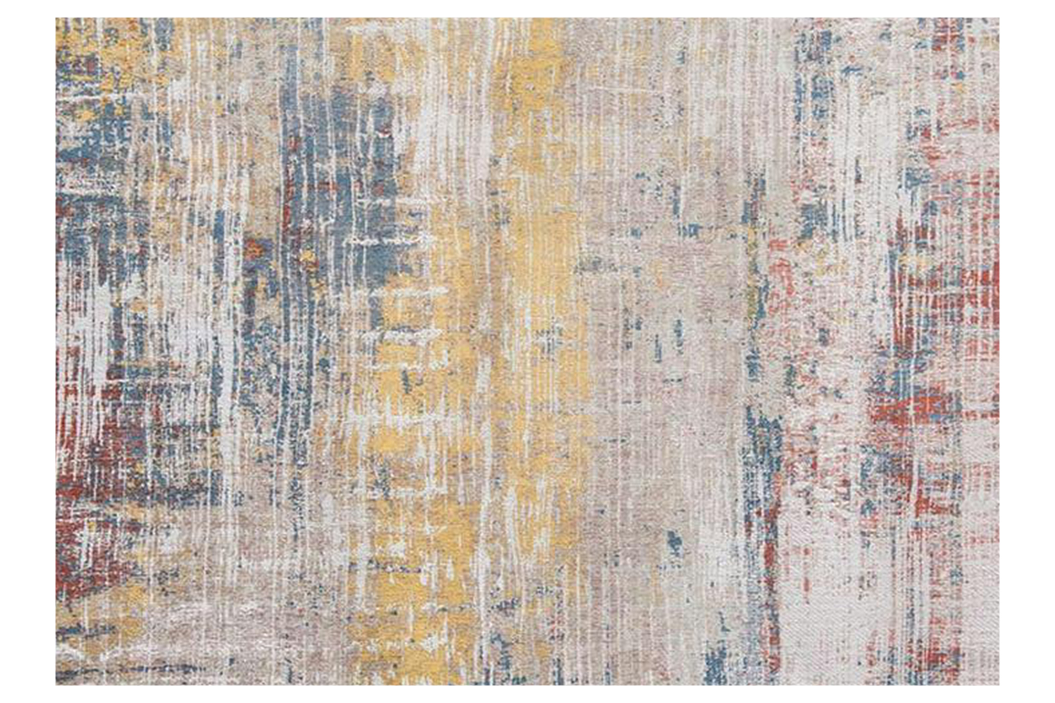 Louis De Poortere | Streaks Montauk | Indoor Eco Rug | Multi | 80 x 150 cm