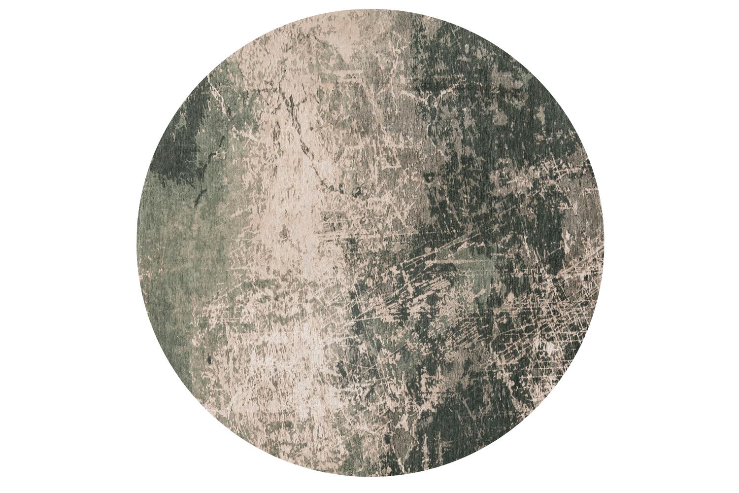 Louis De Poortere | Cracks Eco Rug | Green | 240 x 240 cm