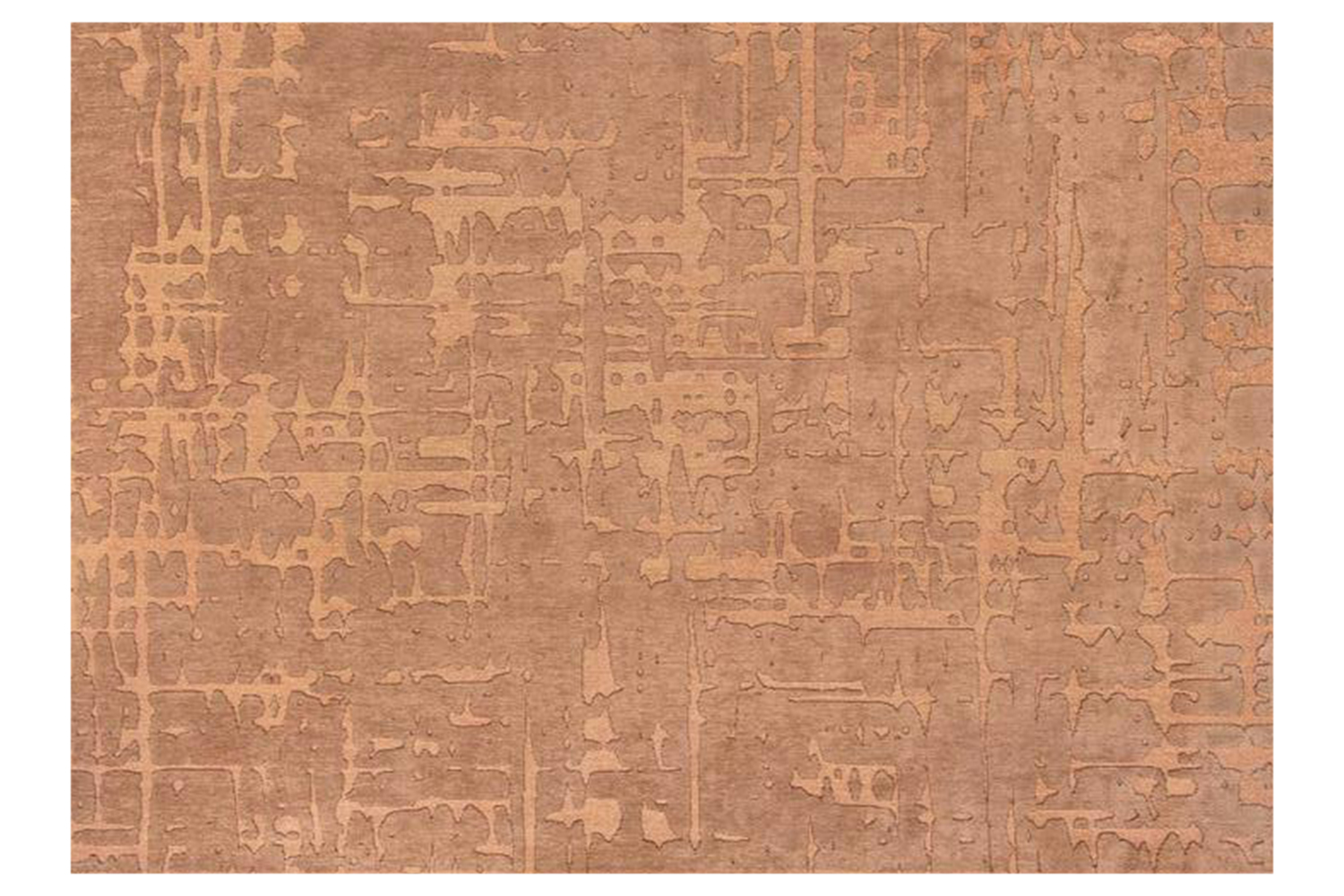 Louis De Poortere | Baobab Za | Indoor Eco Rug | Brown | 80 x 250 cm