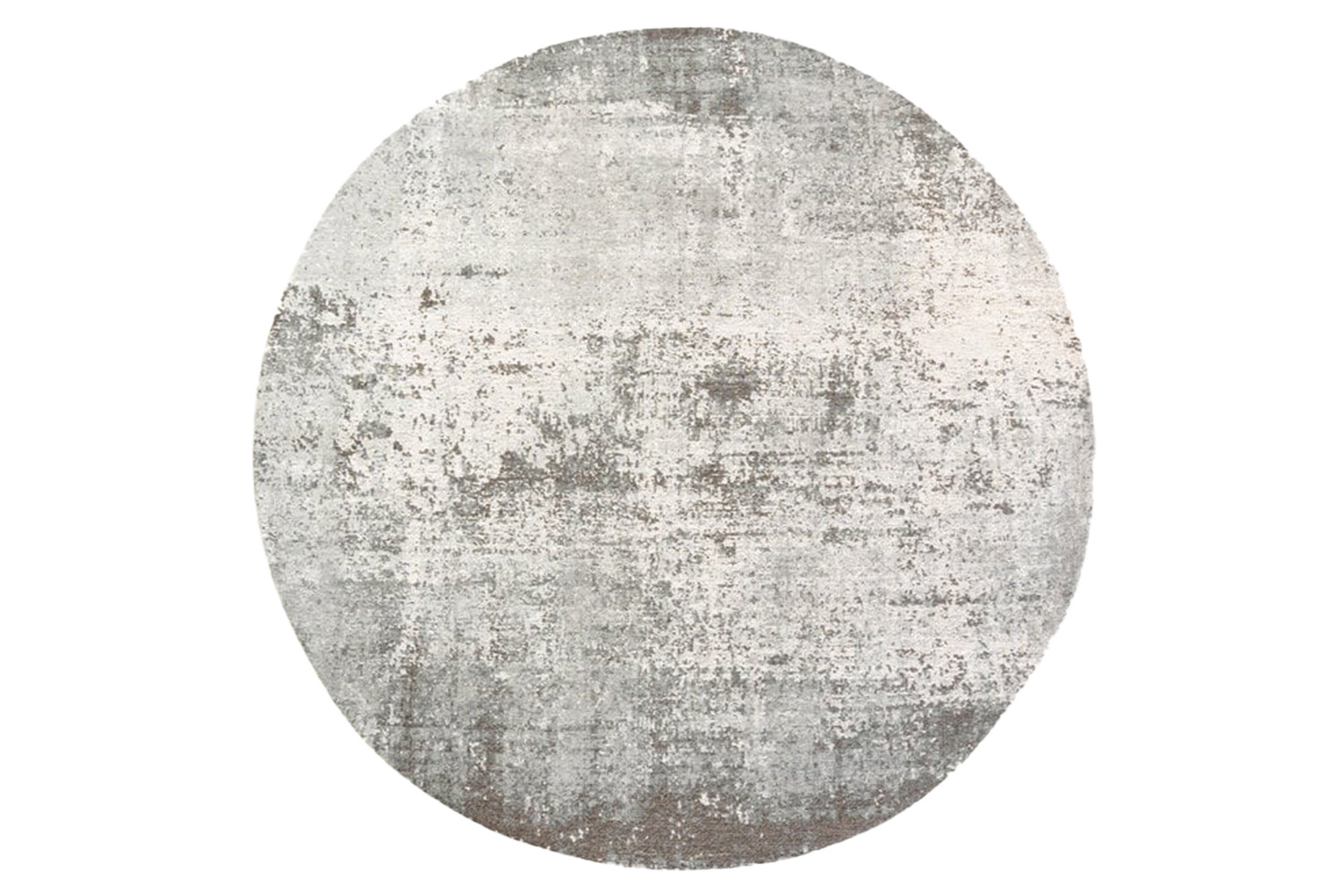 Louis De Poortere | Virgin Land Eco Rug | Grey | 140 x 140 cm