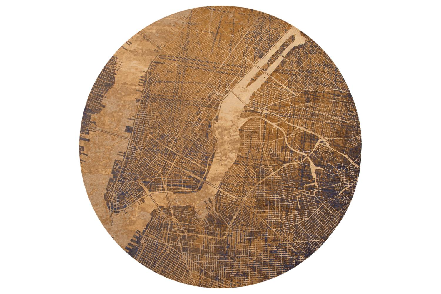 Louis De Poortere | New York | Indoor Eco Rug | Multicolour | 240 x 240 cm