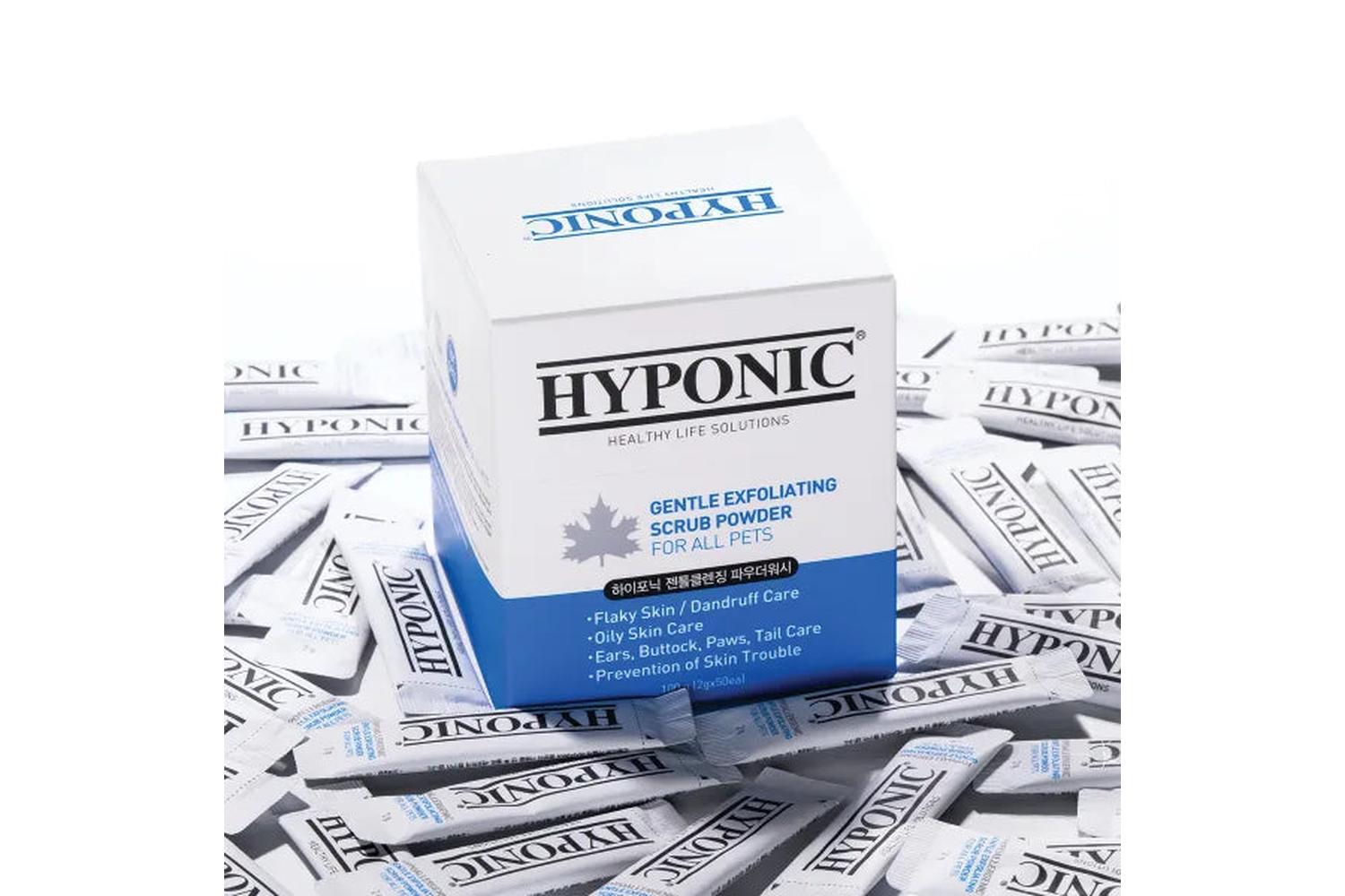 Hyponic Gentle Exfoliating Scrub Powder | Pet Grooming Accessory