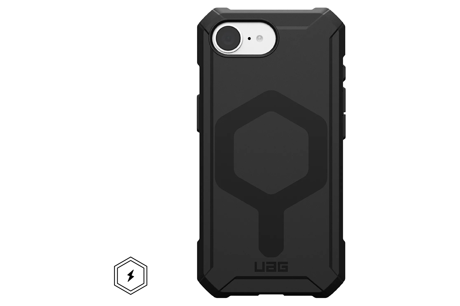 UAG Essential Armor for Magsafe iPhone 16e Case | Black