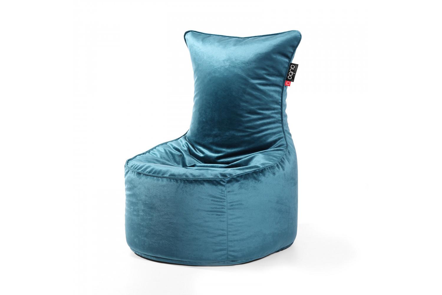 Qubo | Muff | Fresh Fit Bean Bag | Indigo