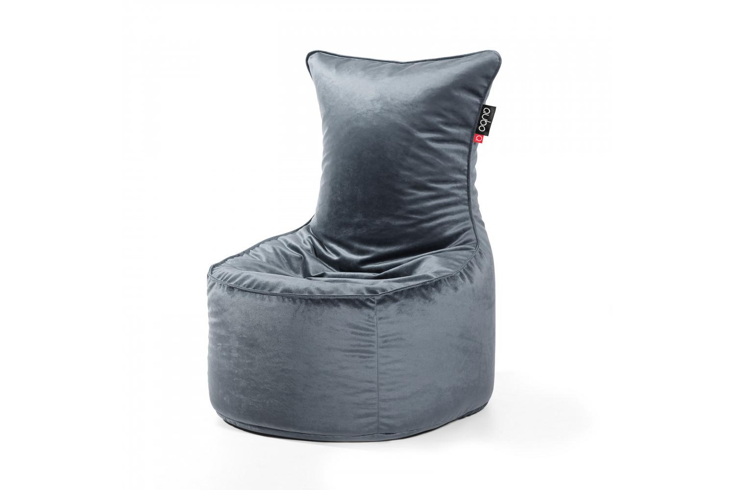 Qubo | Muff | Fresh Fit Bean Bag | Quartz