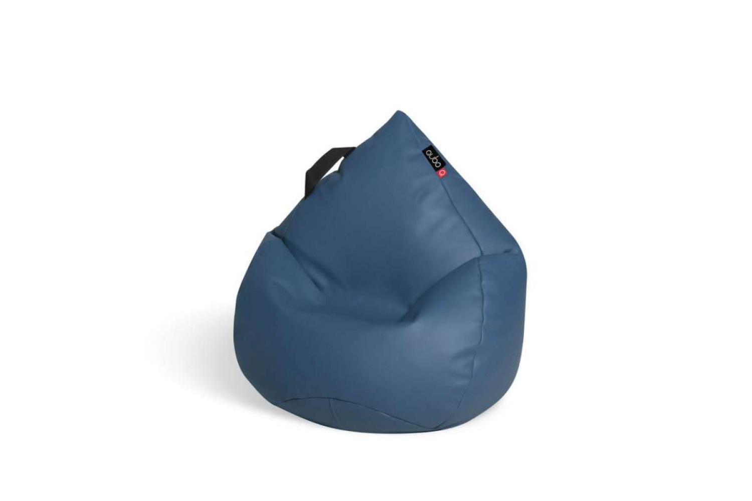 Qubo | Drizzle Drop | Soft Fit Bean Bag | Plum