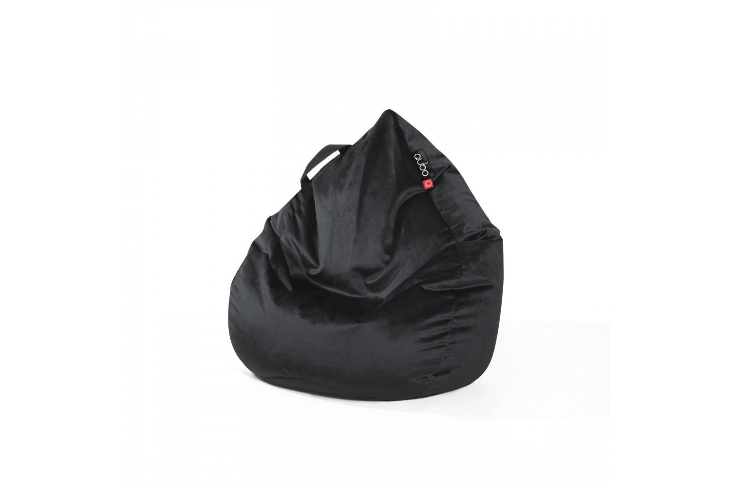 Qubo | Drizzle Drop | Fresh Fit Bean Bag | Onyx
