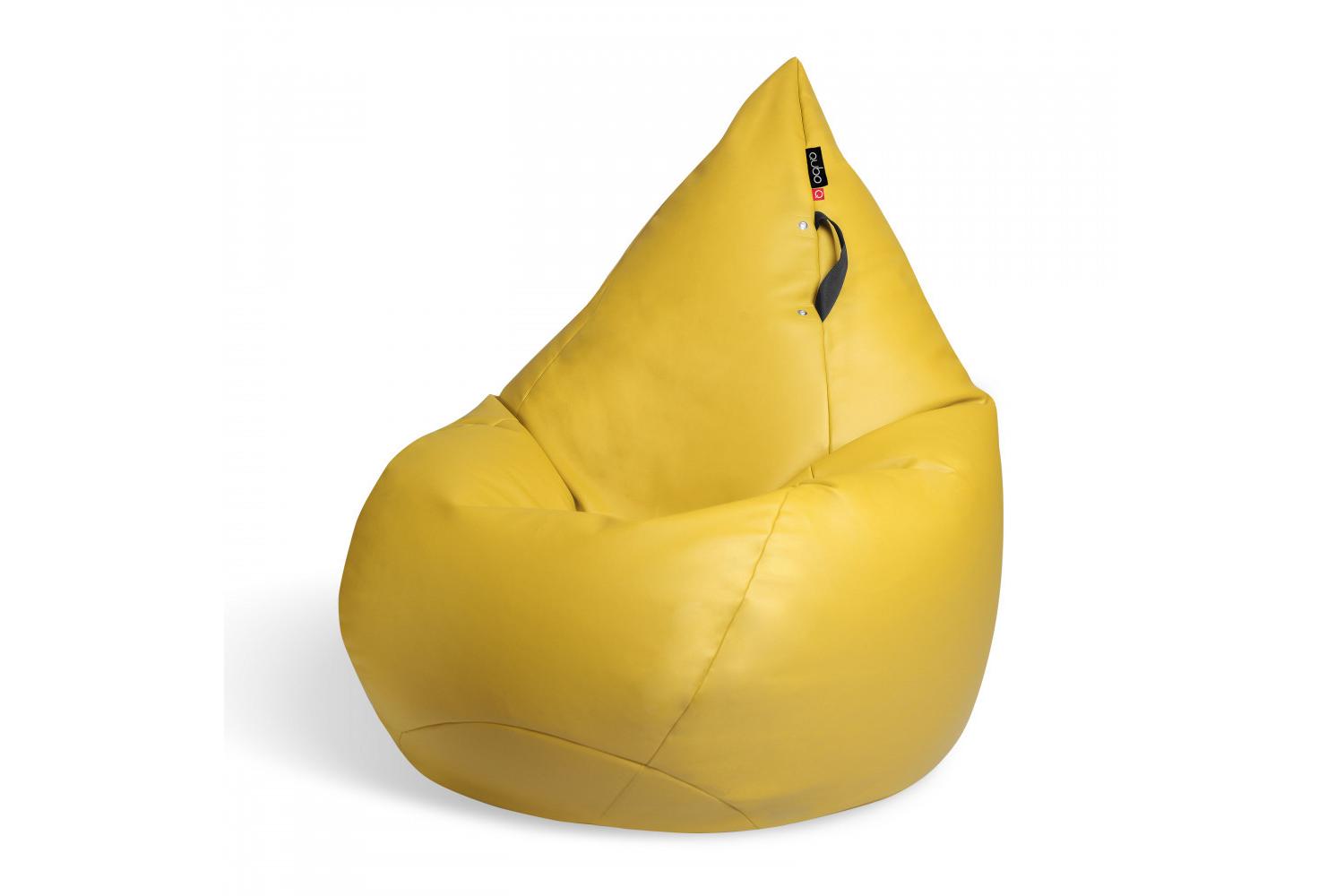 Qubo | Wave Drop | Soft Fit Bean Bag | Pear