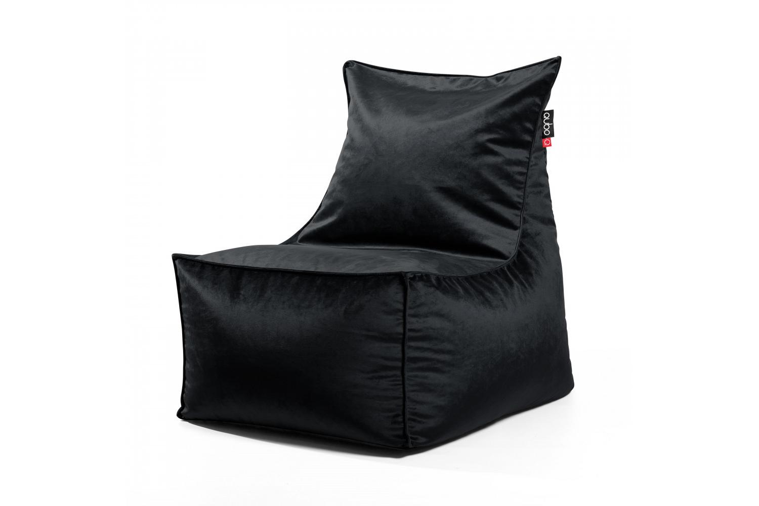 Qubo | Burma | Fresh Fit Bean Bag | Onyx