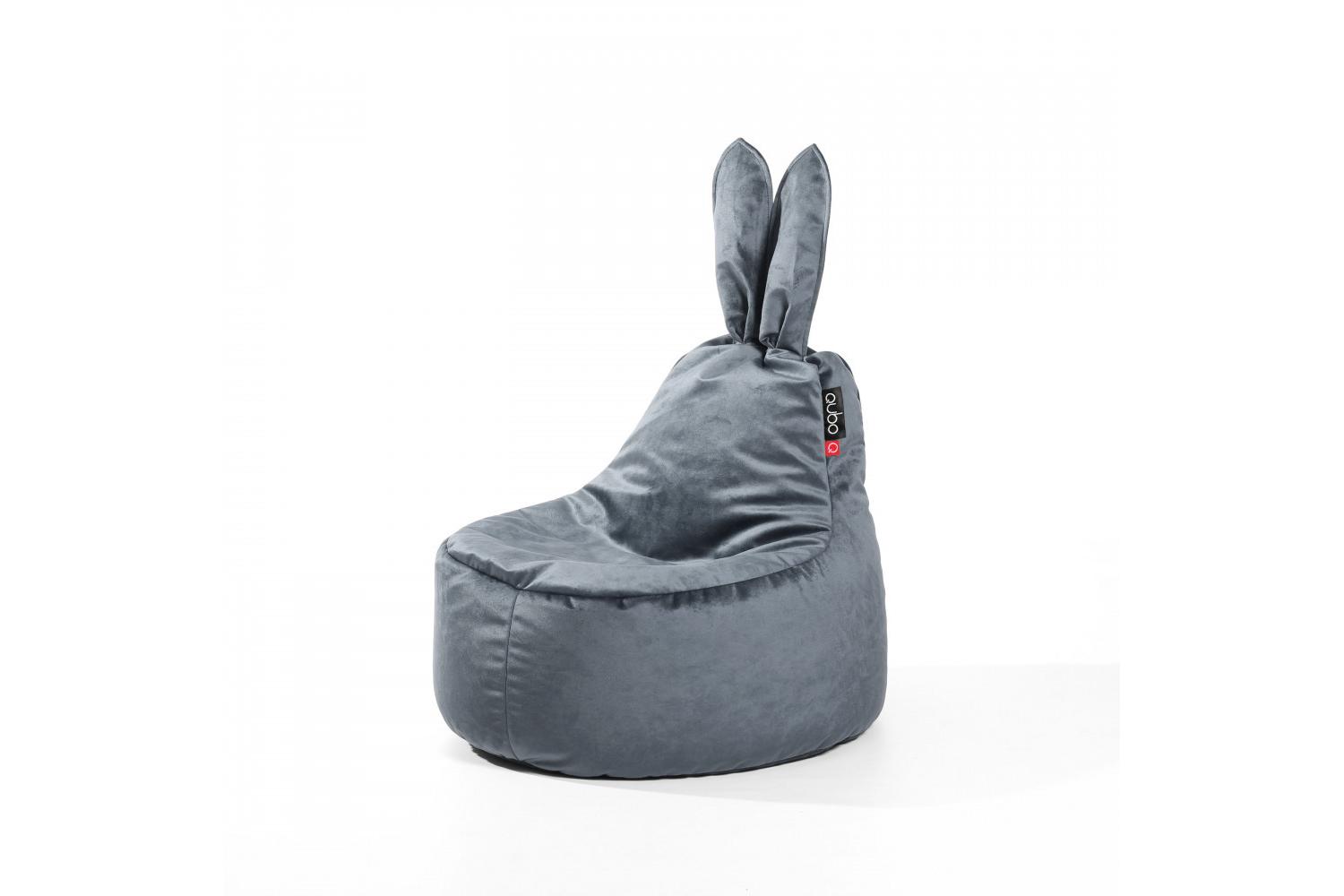 Qubo | Baby Rabbit | Fresh Fit Bean Bag | Quartz