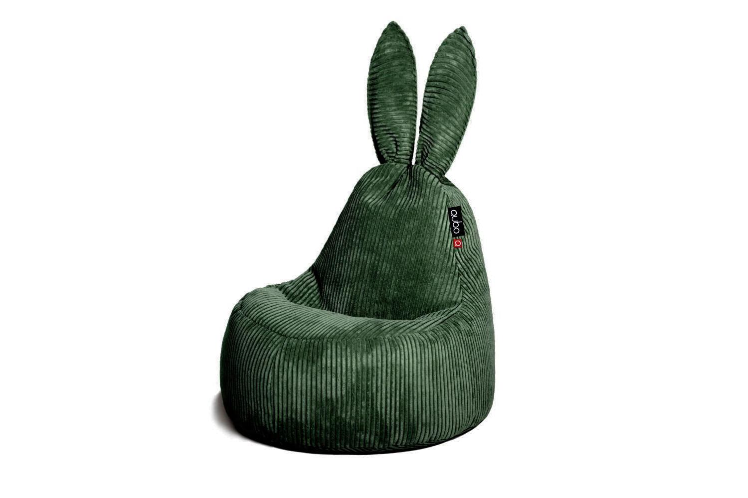 Qubo | Baby Rabbit | Feel Fit Bean Bag | Forest