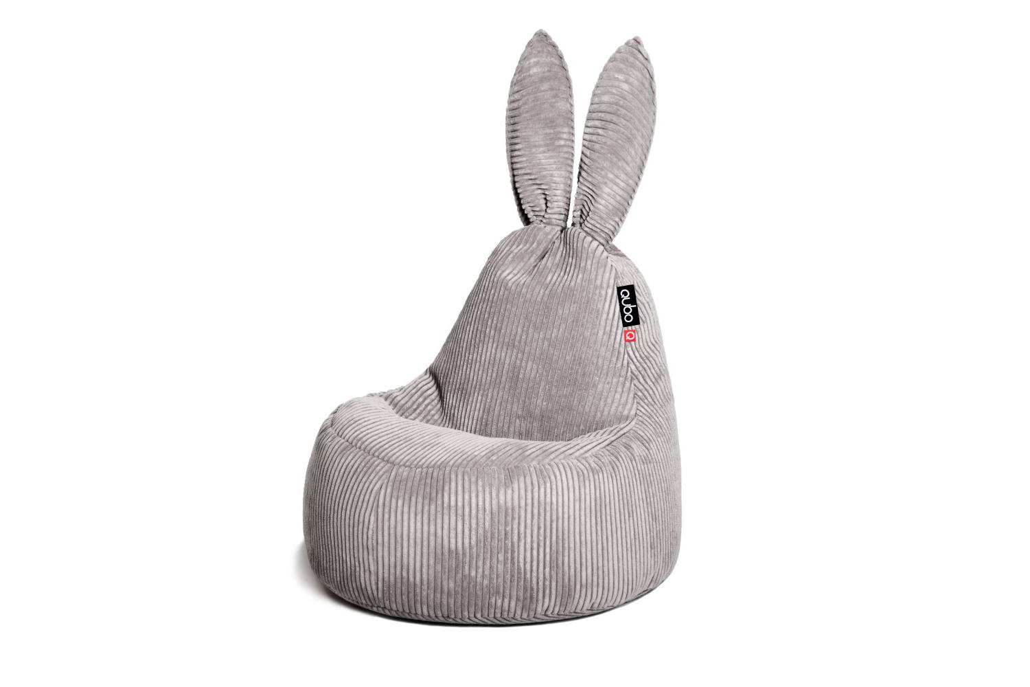 Qubo | Baby Rabbit | Feel Fit Bean Bag | Dust