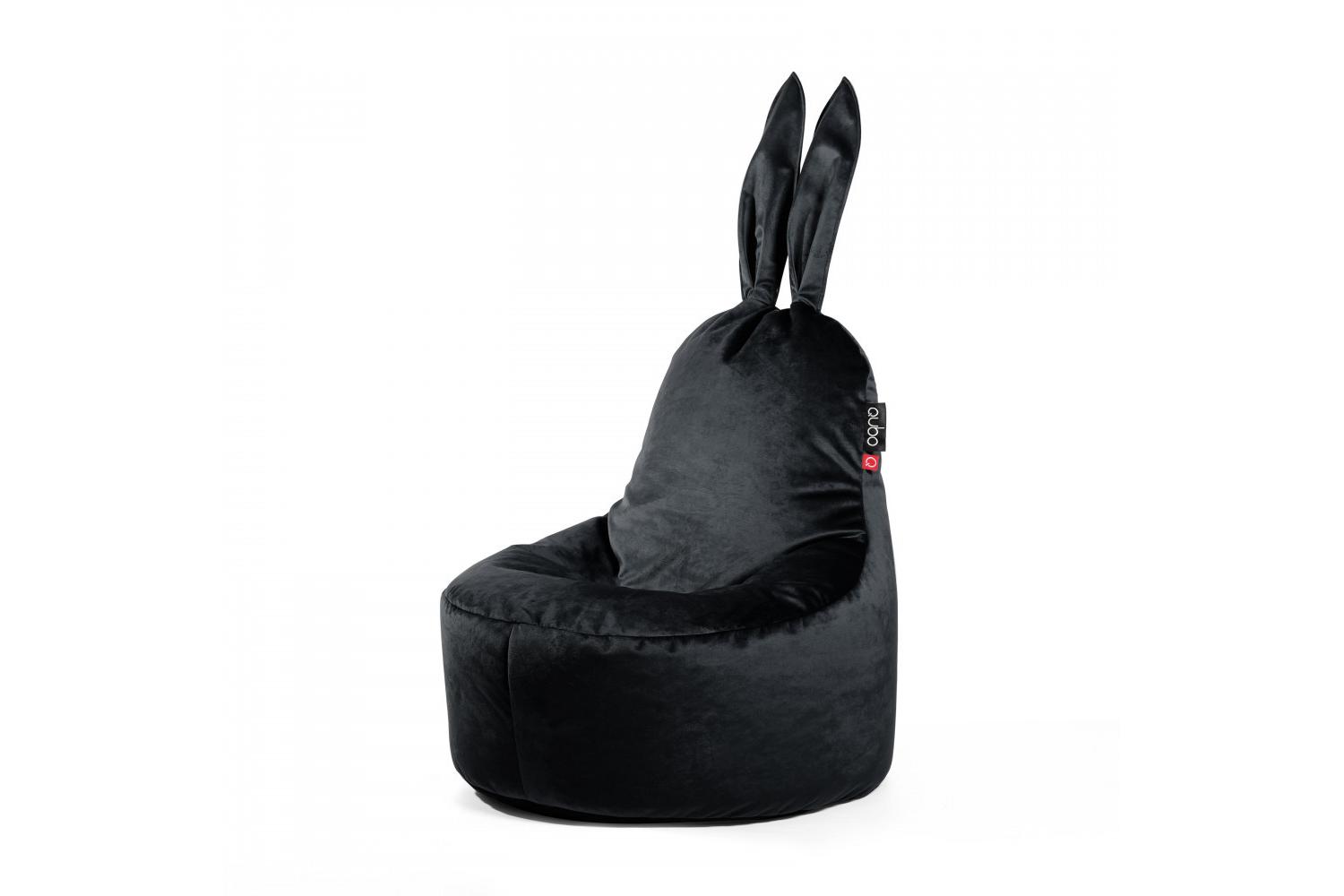 Qubo | Mommy Rabbit | Fresh Fit Bean Bag | Onyx