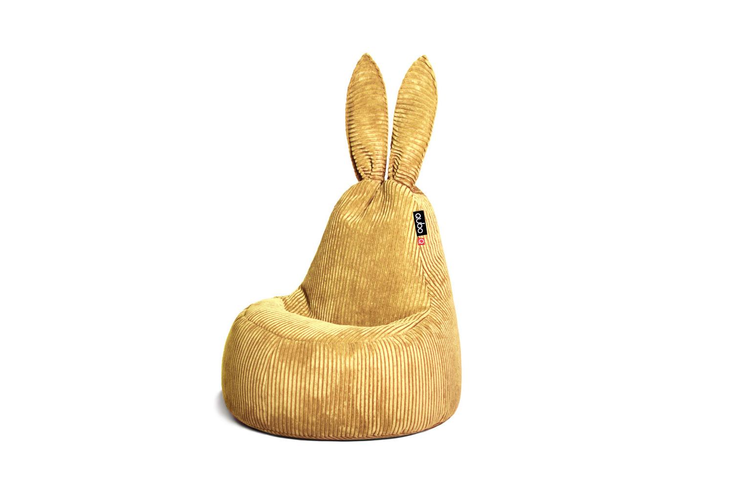 Qubo | Mommy Rabbit | Feel Fit Bean Bag | Gatsby Gold