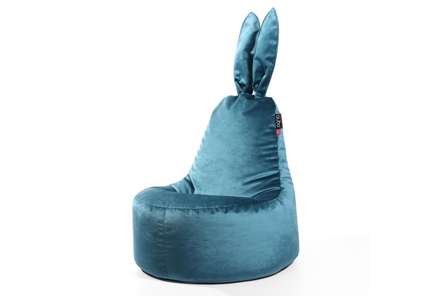 Qubo | Daddy Rabbit | Fresh Fit Bean Bag | Indigo