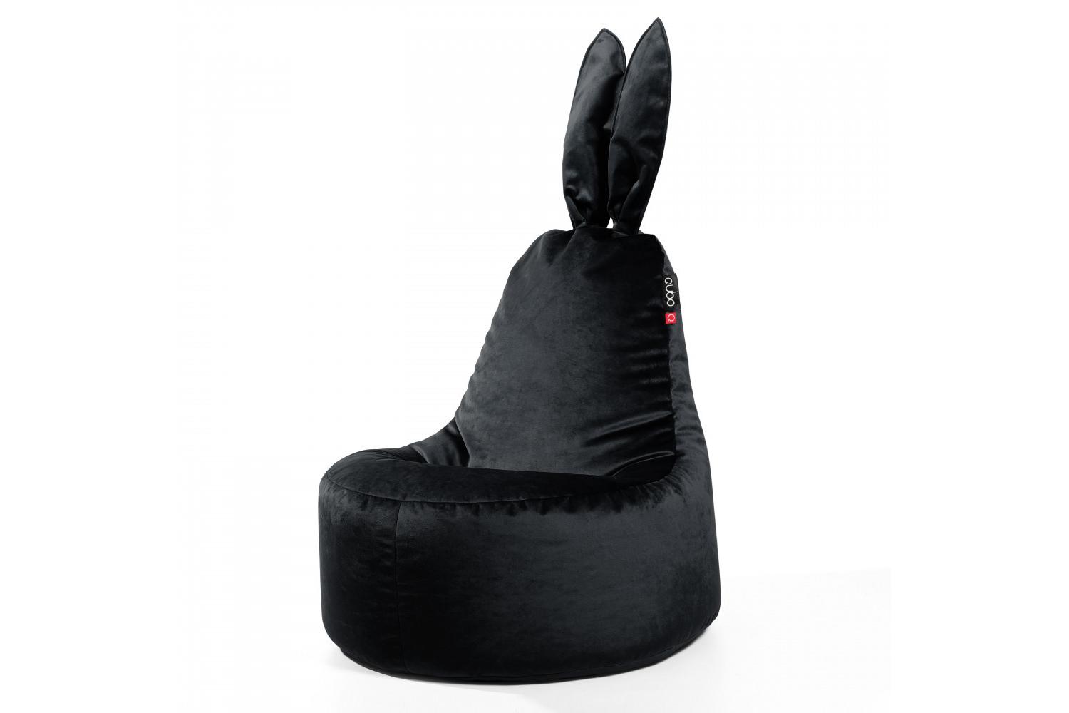 Qubo | Daddy Rabbit | Fresh Fit Bean Bag | Onyx
