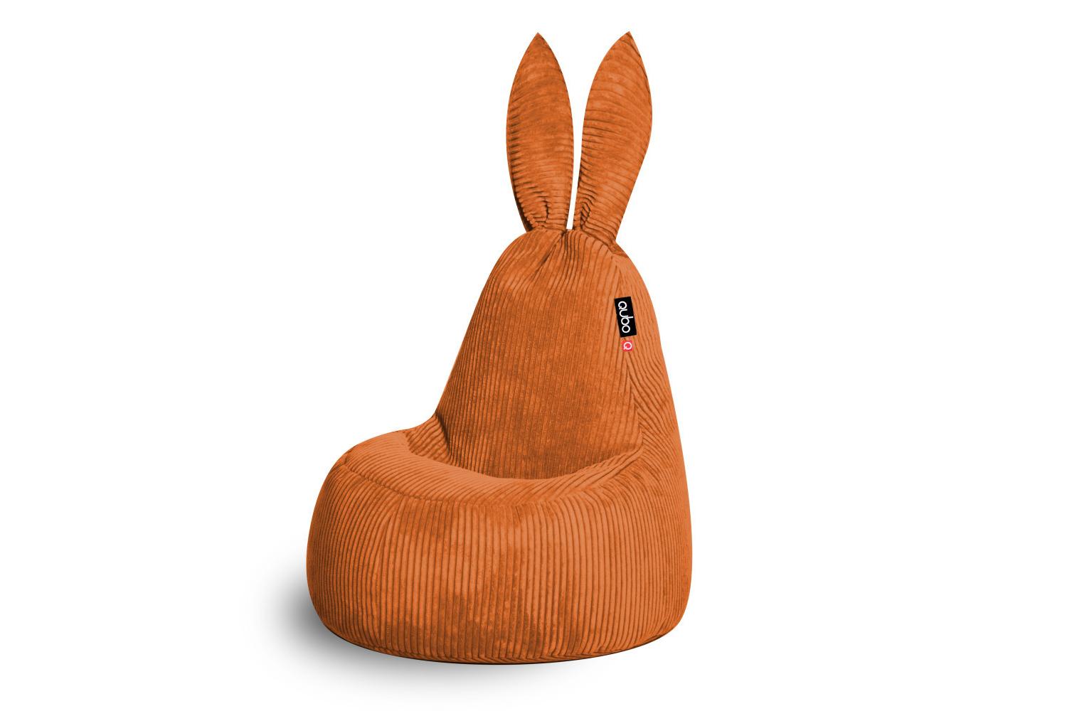 Qubo | Daddy Rabbit | Feel Fit Bean Bag | Caramel