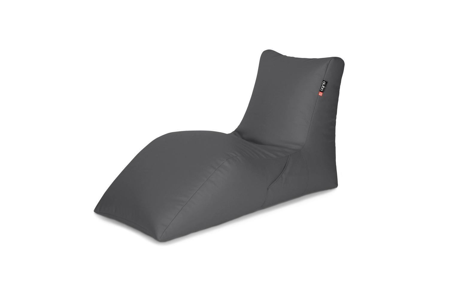 Qubo | Lounger | Soft Fit Bean Bag | Fig