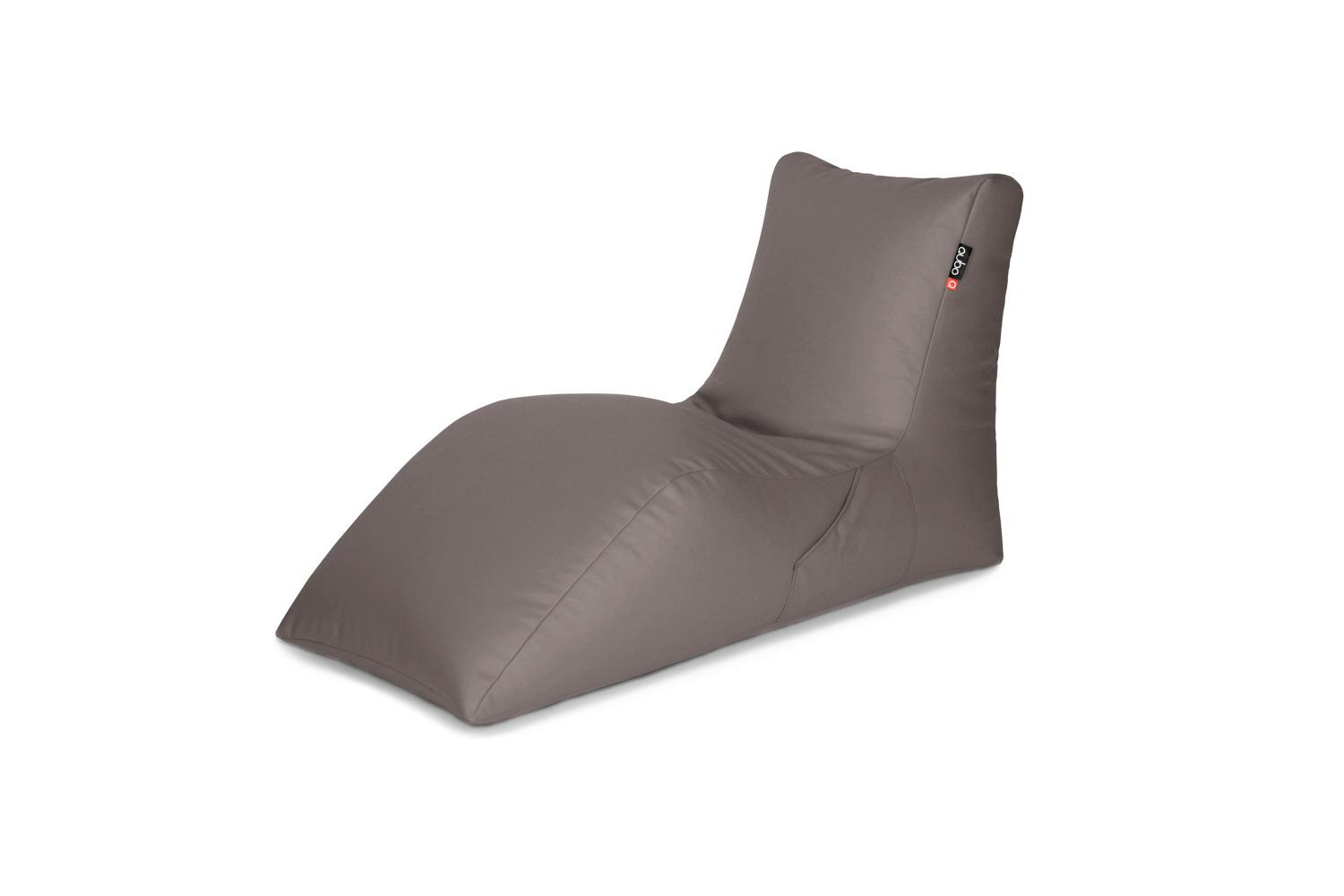 Qubo | Lounger | Soft Fit Bean Bag | Passion Fruit
