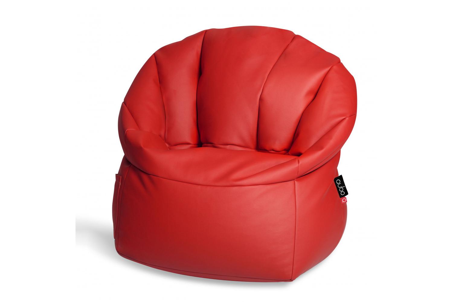 Qubo | Shell | Soft Fit Bean Bag | Strawberry