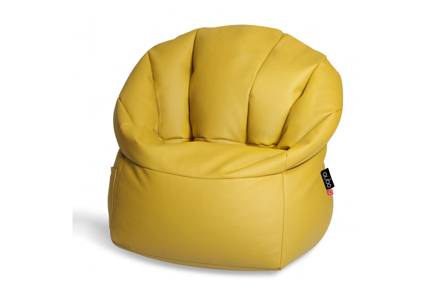 Qubo | Shell | Soft Fit Bean Bag | Pear