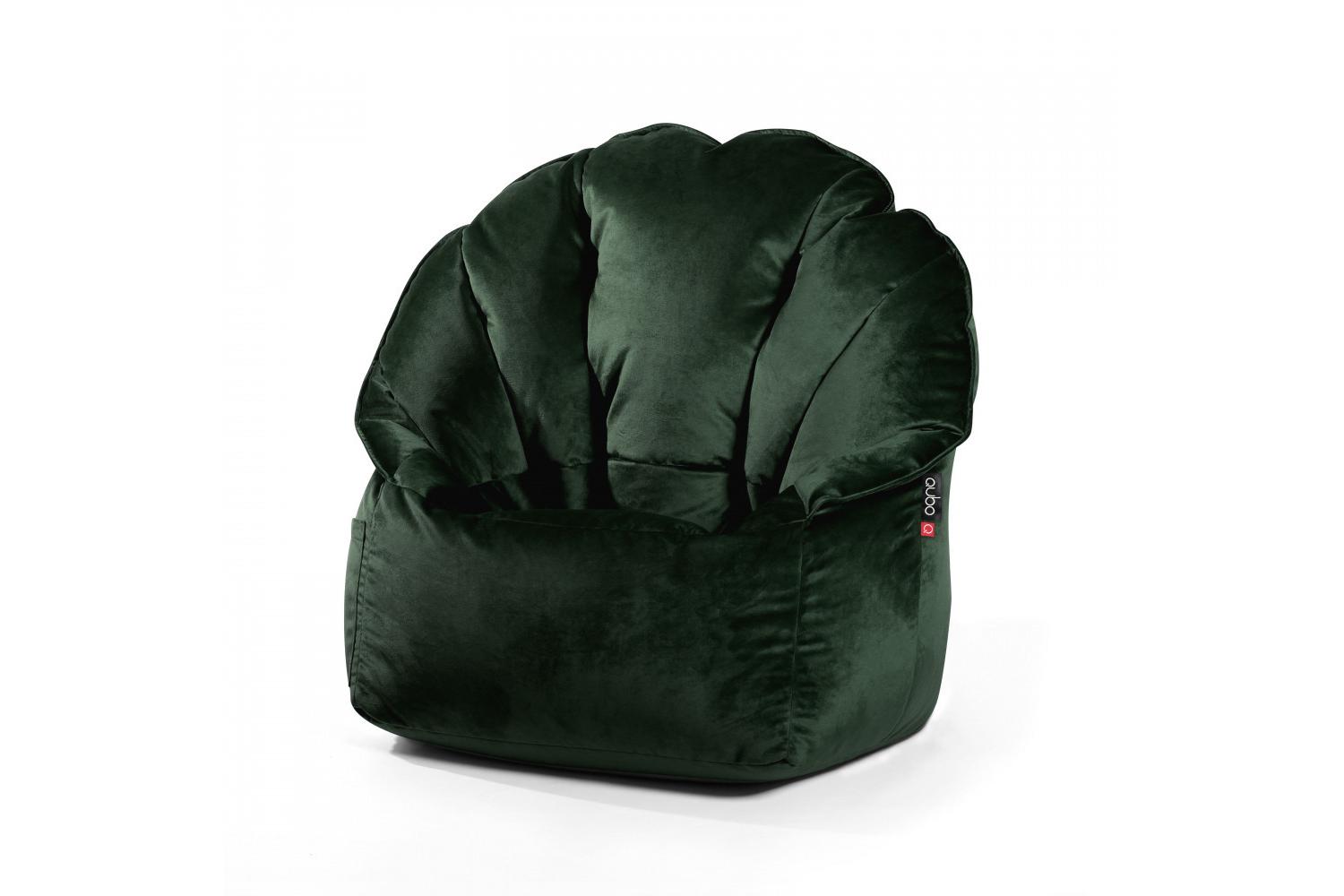 Qubo | Shell | Fresh Fit Bean Bag | Emerald