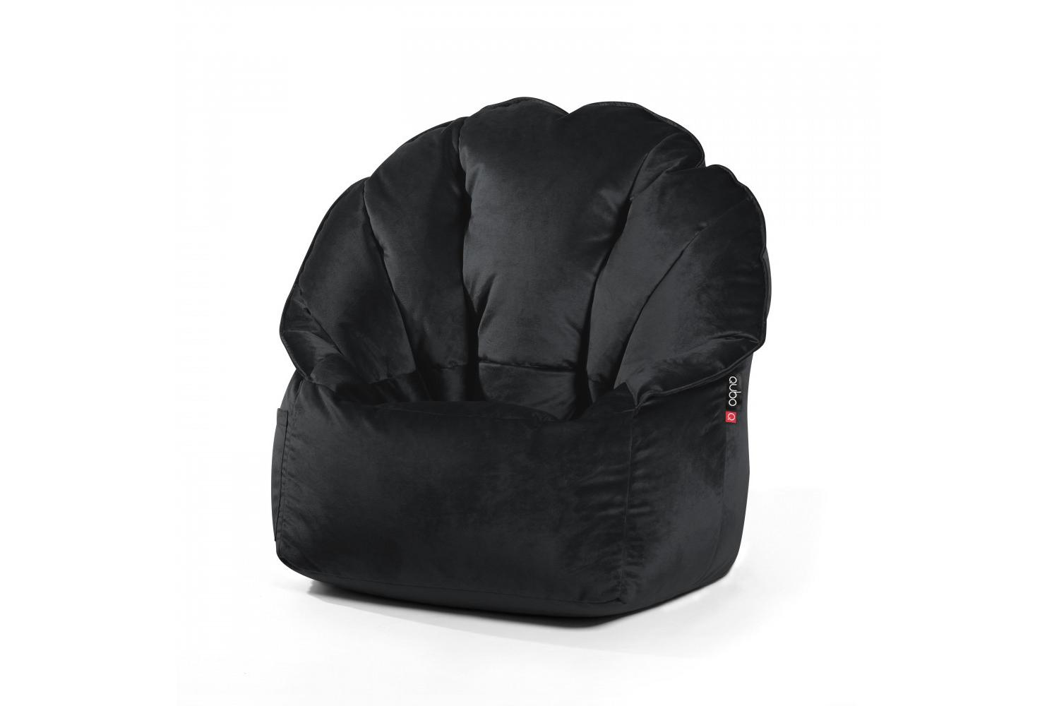 Qubo | Shell | Fresh Fit Bean Bag | Onyx