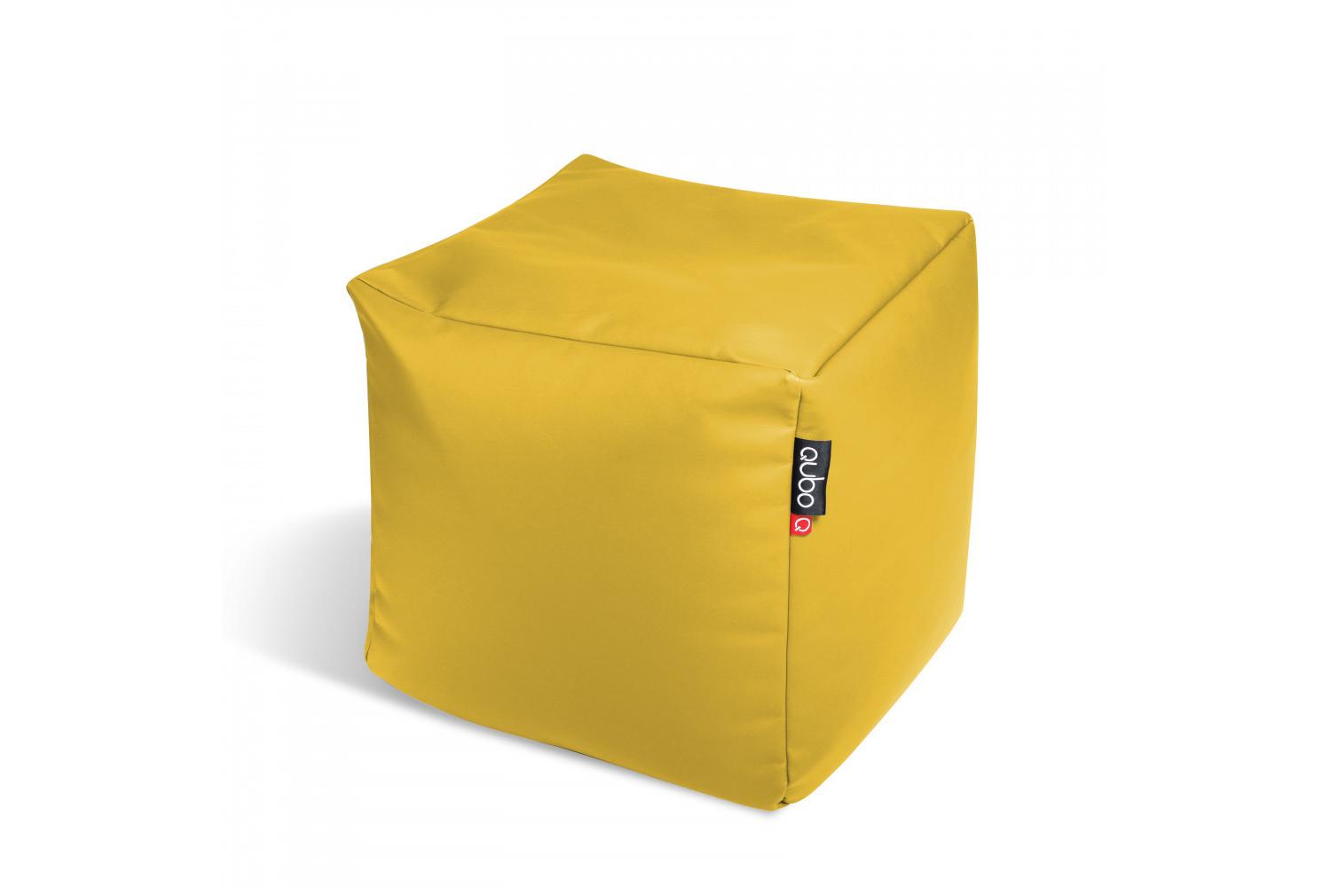Qubo | Cube 50 | Soft Fit Bean Bag | Pear