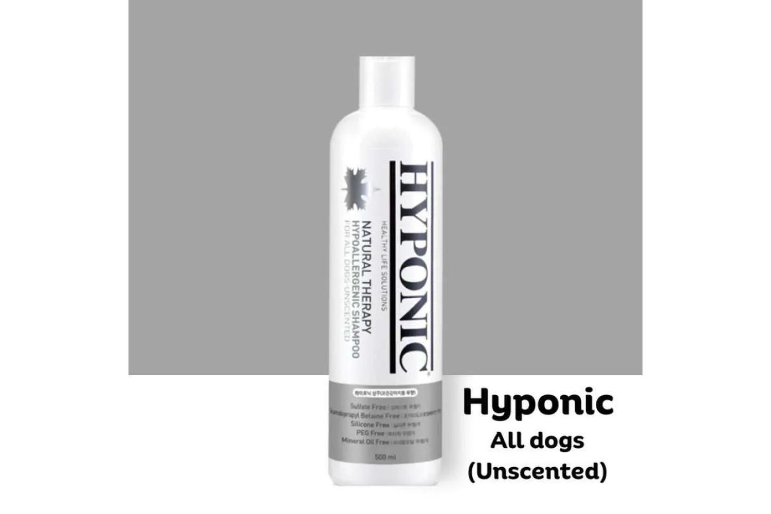 Hyponic Hypoallergenic Shampoo | Unscented | For Dogs & Puppies