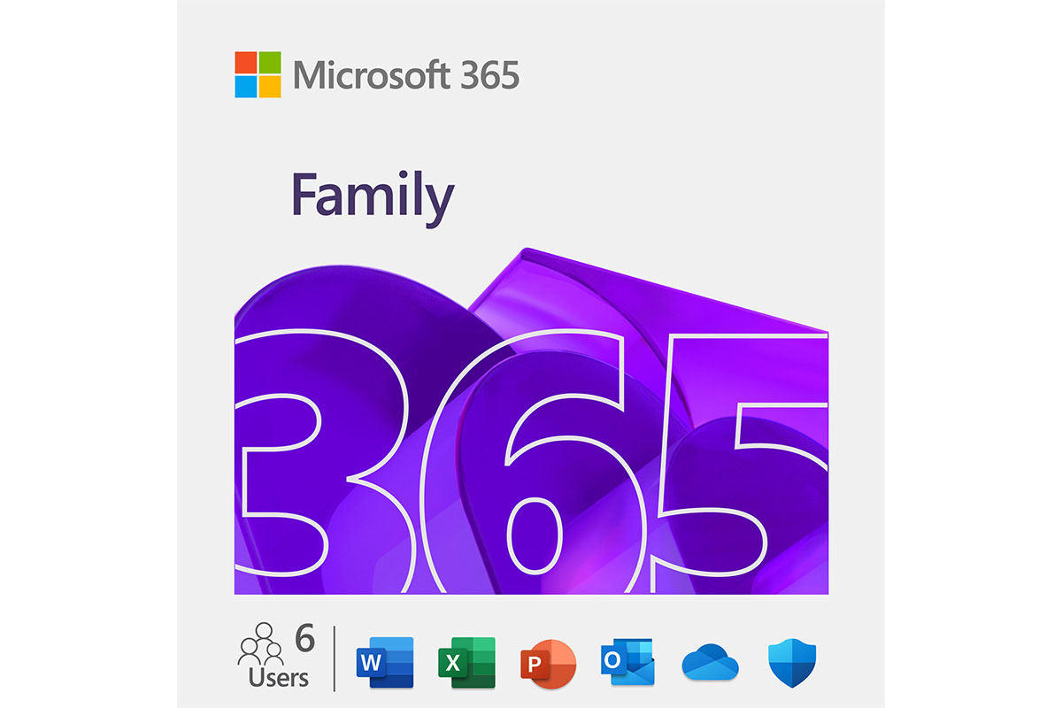 Microsoft 365 Family | 12-Month Subscription for up to 6 people