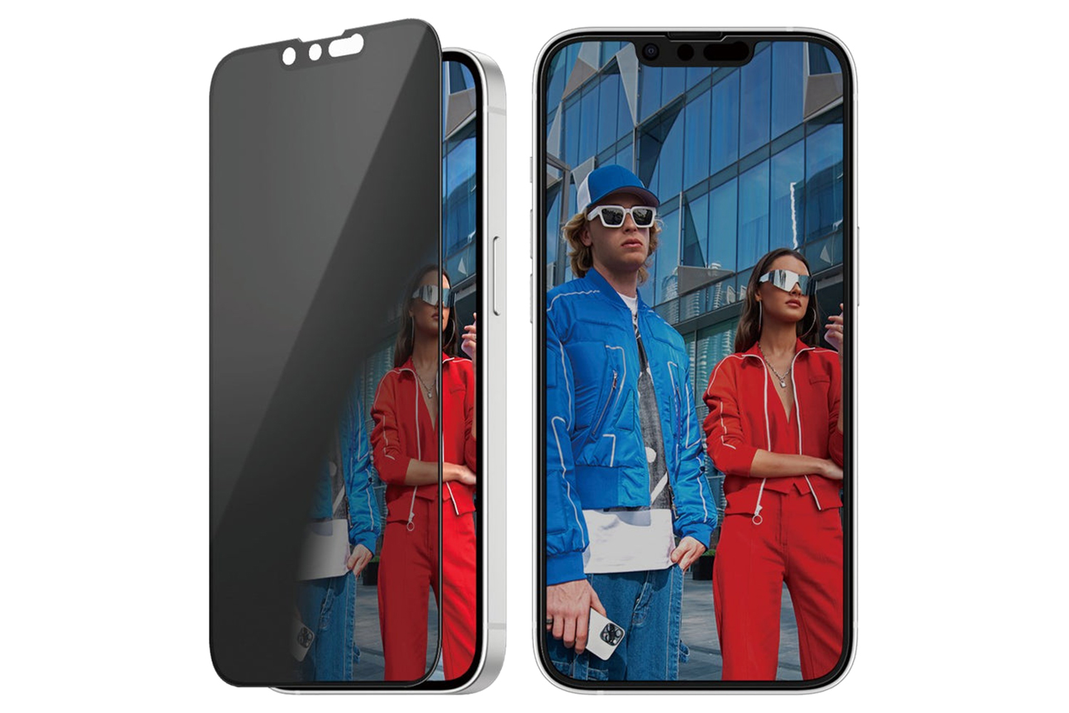 PanzerGlass iPhone 16E/14/13/13 Pro Ultra-Wide Fit Privacy Screen Protector