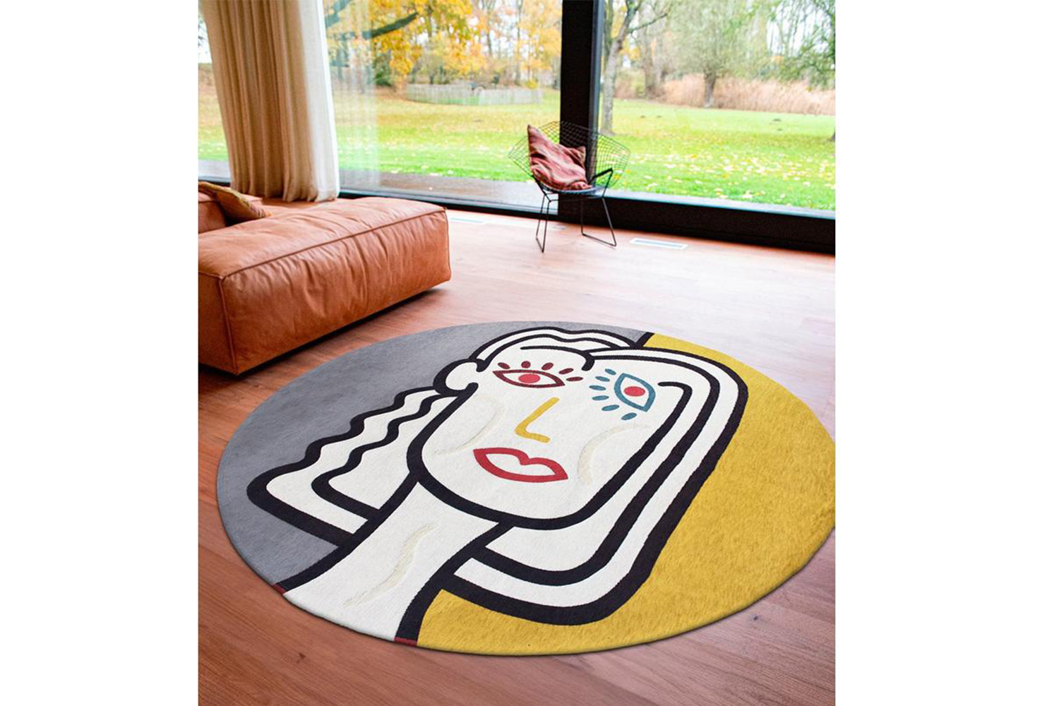 Louis De Poortere | Dorado | Indoor Eco Rug | Multicolour | 240 x 240 cm