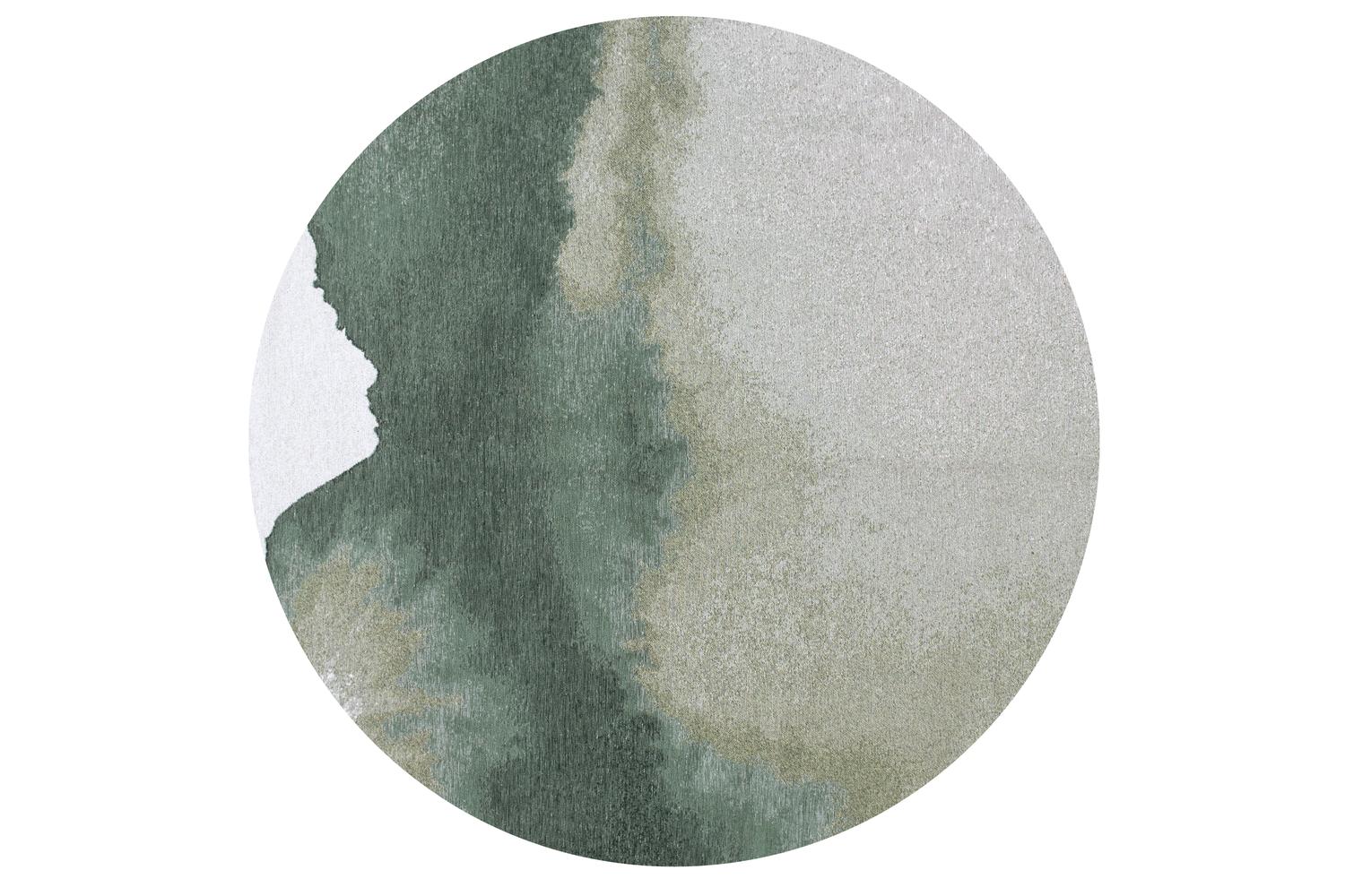 Louis De Poortere | Lagoon | Indoor Eco Rug | Green | 140 x 140 cm