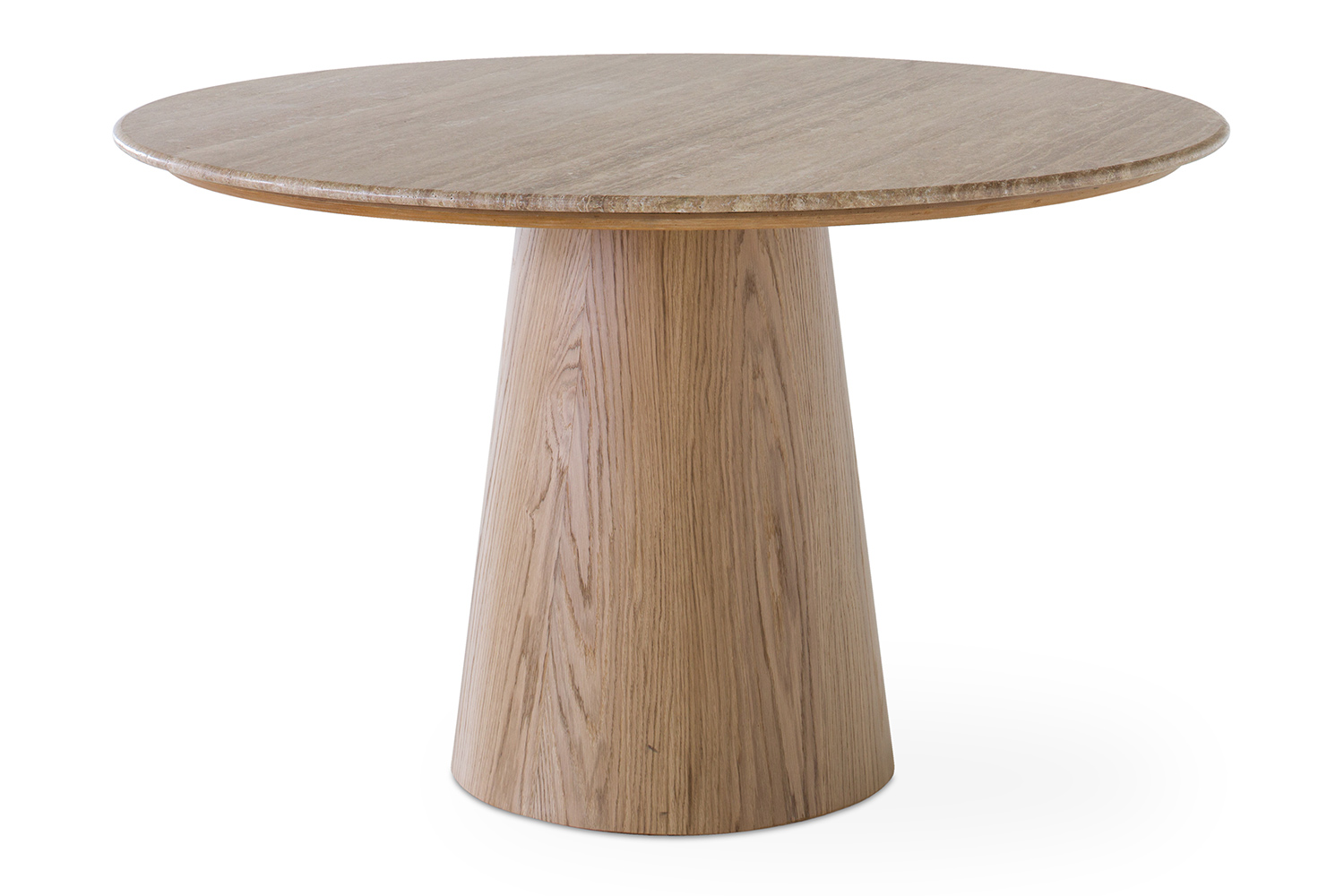Ellie Travertine Dining Table | 130 Cm
