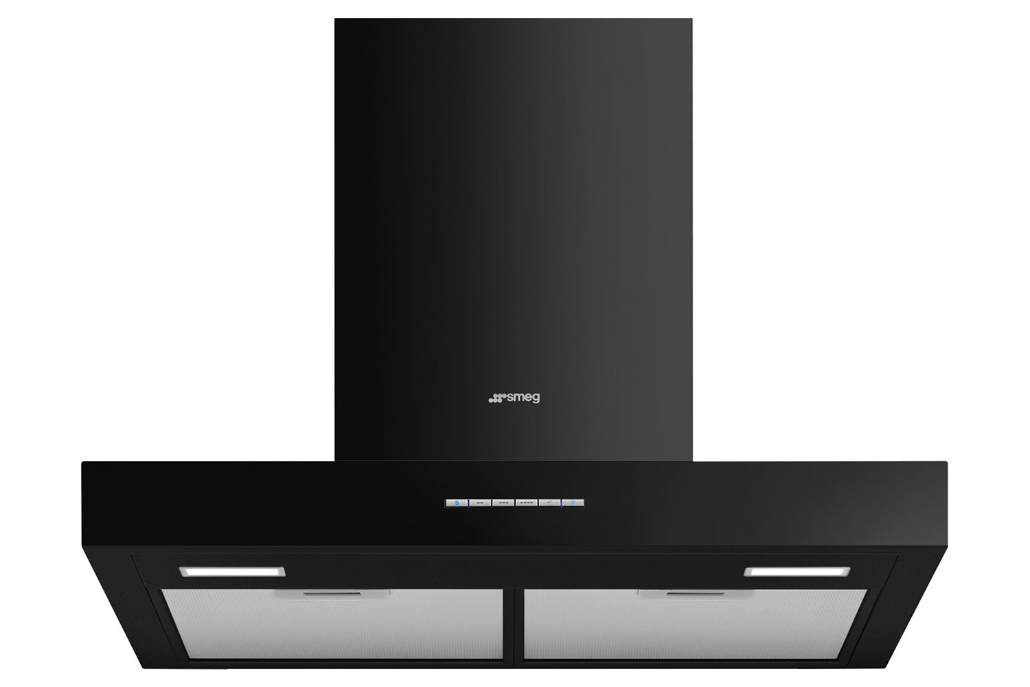 Smeg 60 cm Chimney Cooker Hood | KBT600BL | Black
