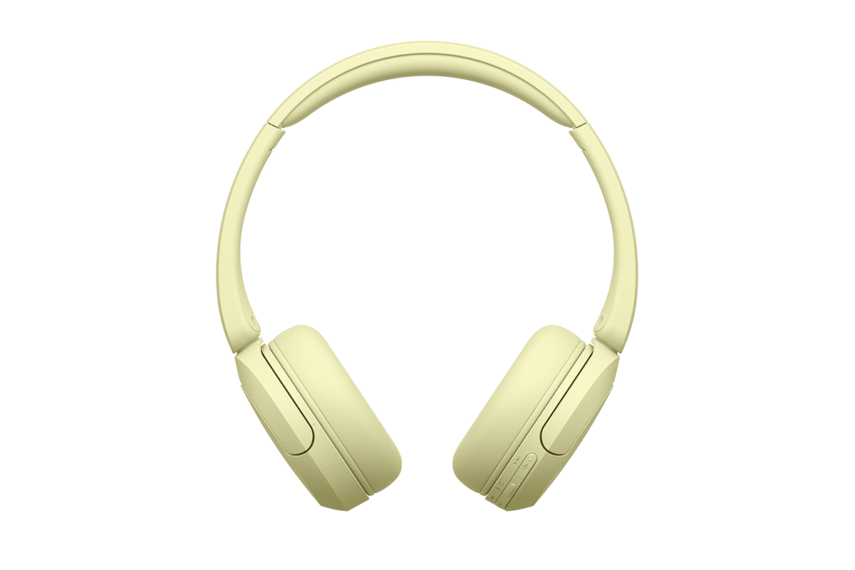Sony WH-CH520 Over-Ear Wireless Headphones | Yellow