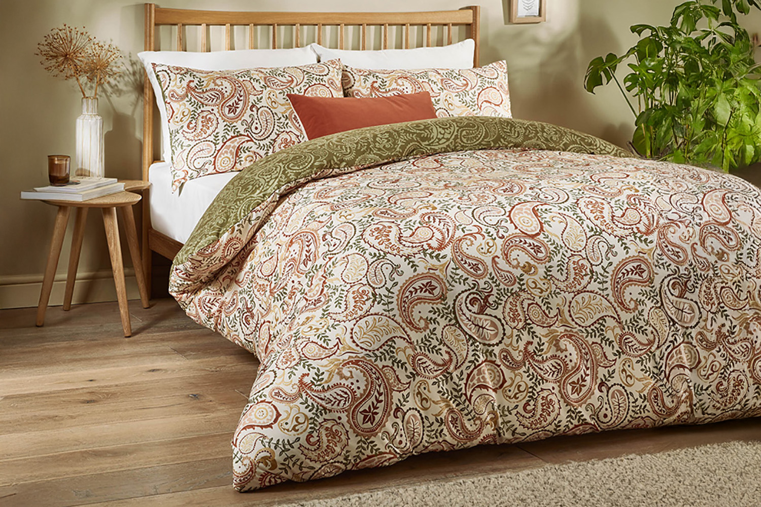 Duvet Day | Antika Soft Duvet Cover Set | Multicolour | Single