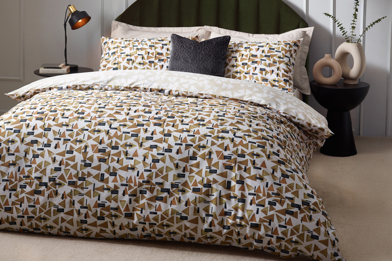 Hoem | City Duvet Cover Set | Toffee | Single