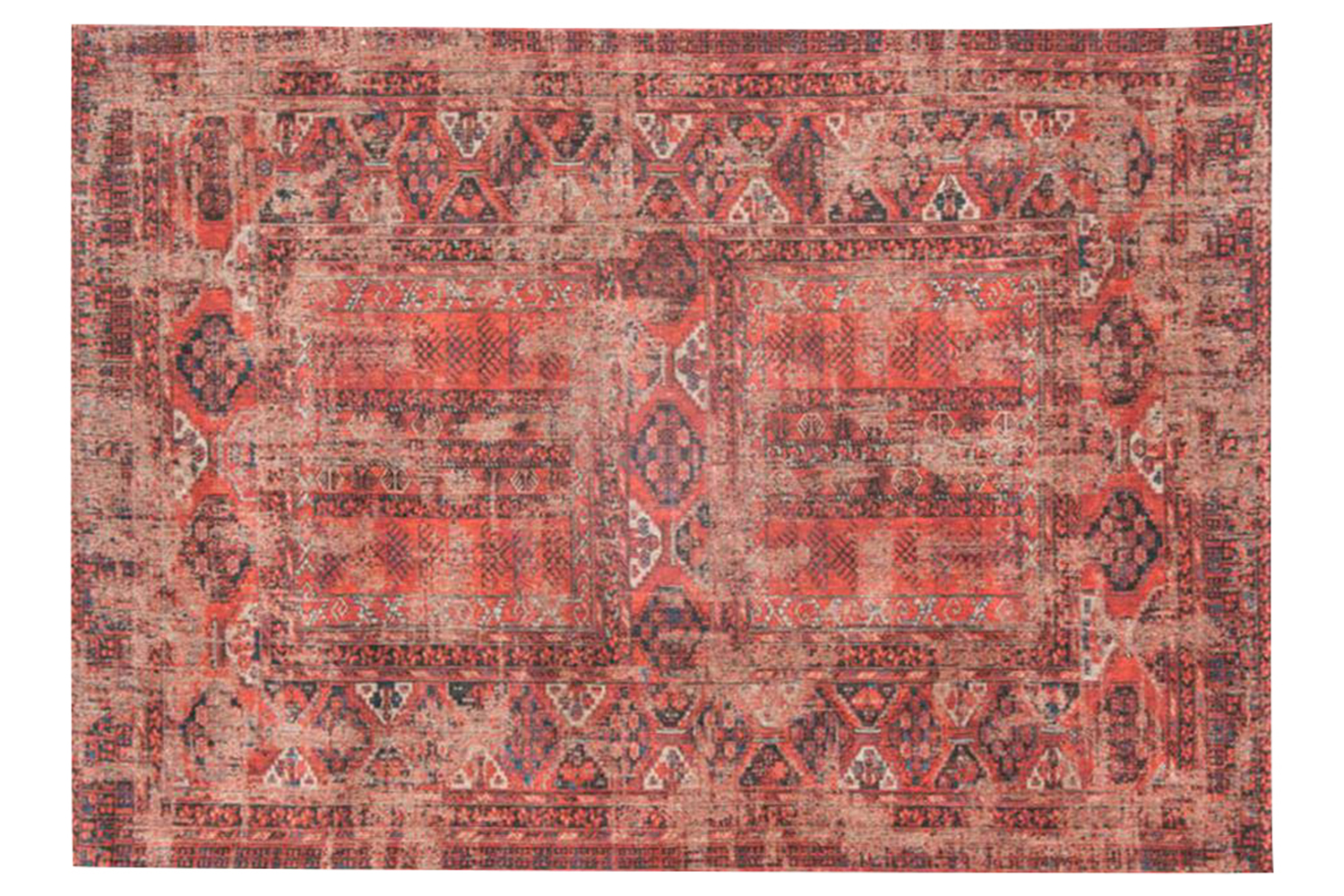 Louis De Poortere | Hadschlu| Indoor Eco Rug | Red | 240 x 340 cm