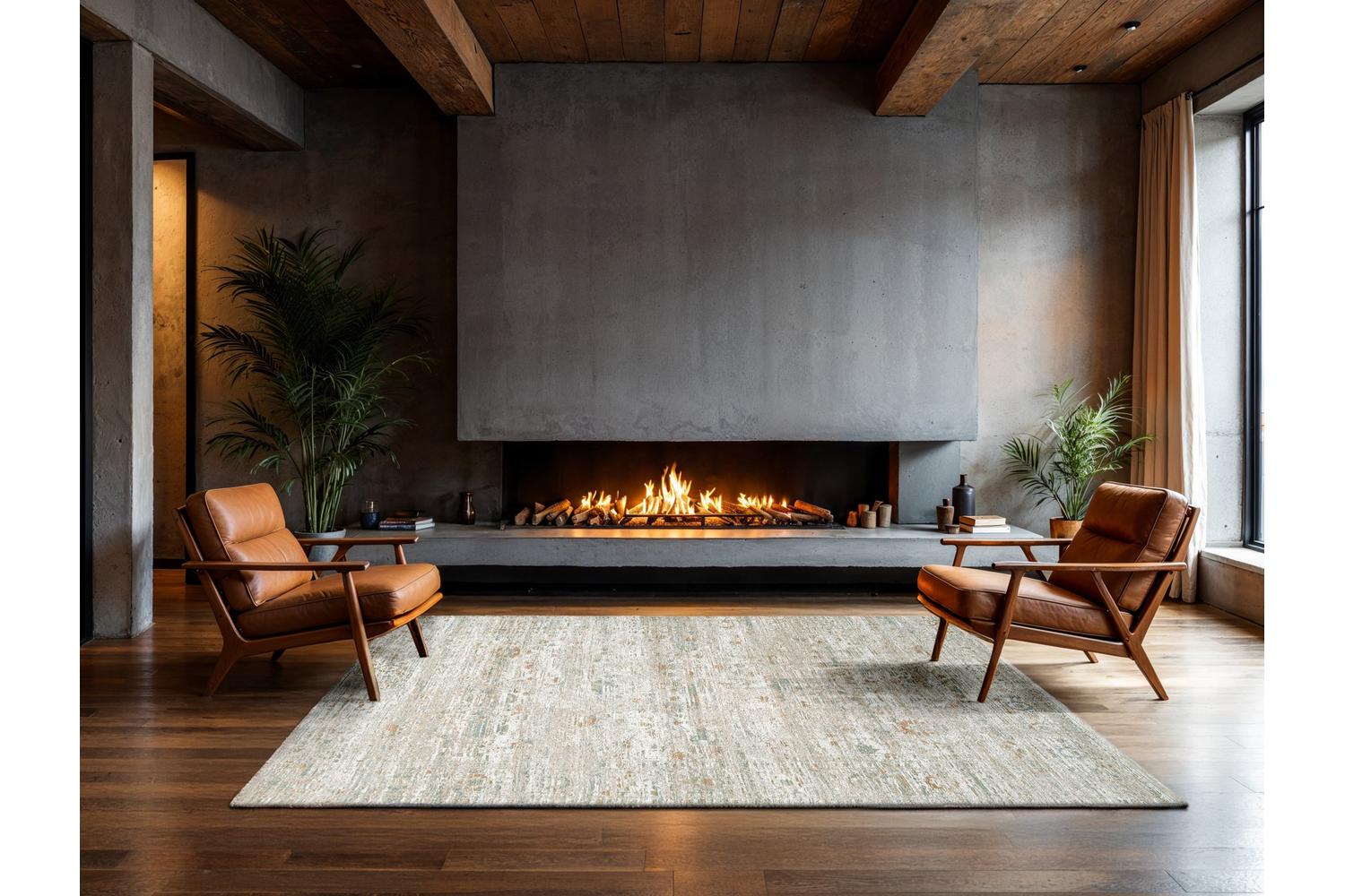 Louis De Poortere | Ushak Indoor Eco Rug | Beige | 170 x 240 cm