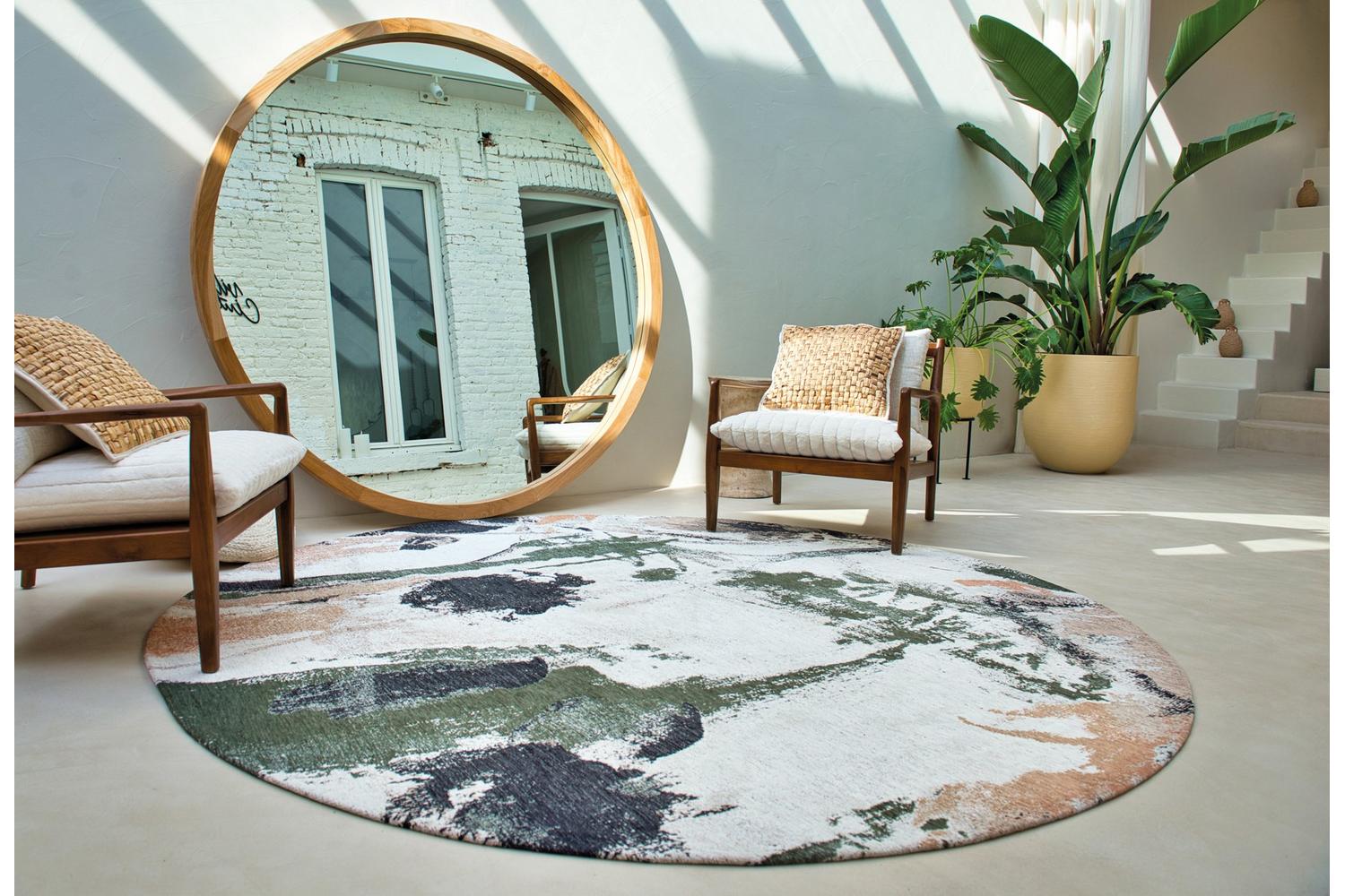 Louis De Poortere | Fresque | Indoor Eco Rug | Multicolour | 240 x 240 cm