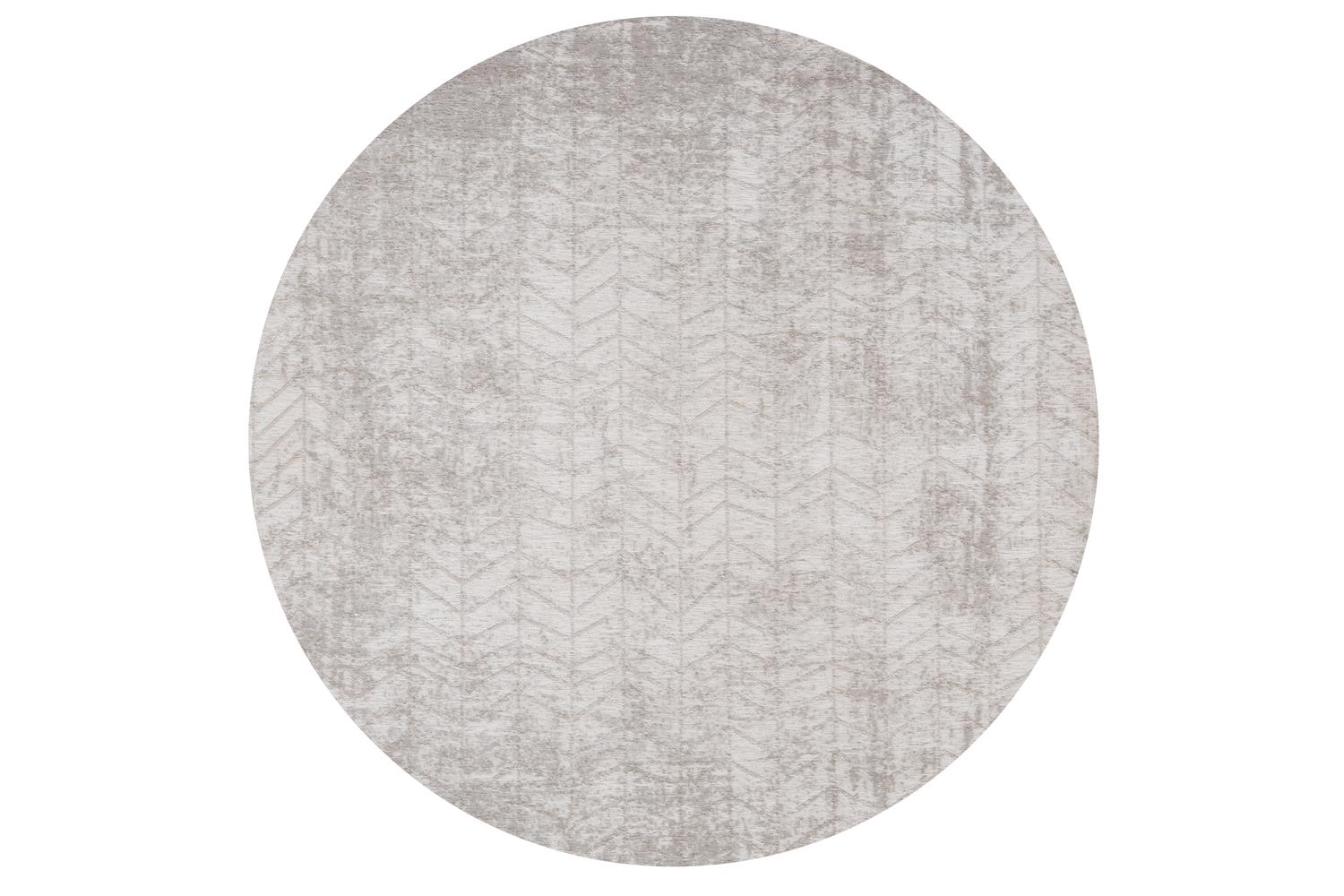 Louis De Poortere | Jacob's Ladder Eco Rug | Grey | 140 x 140 cm