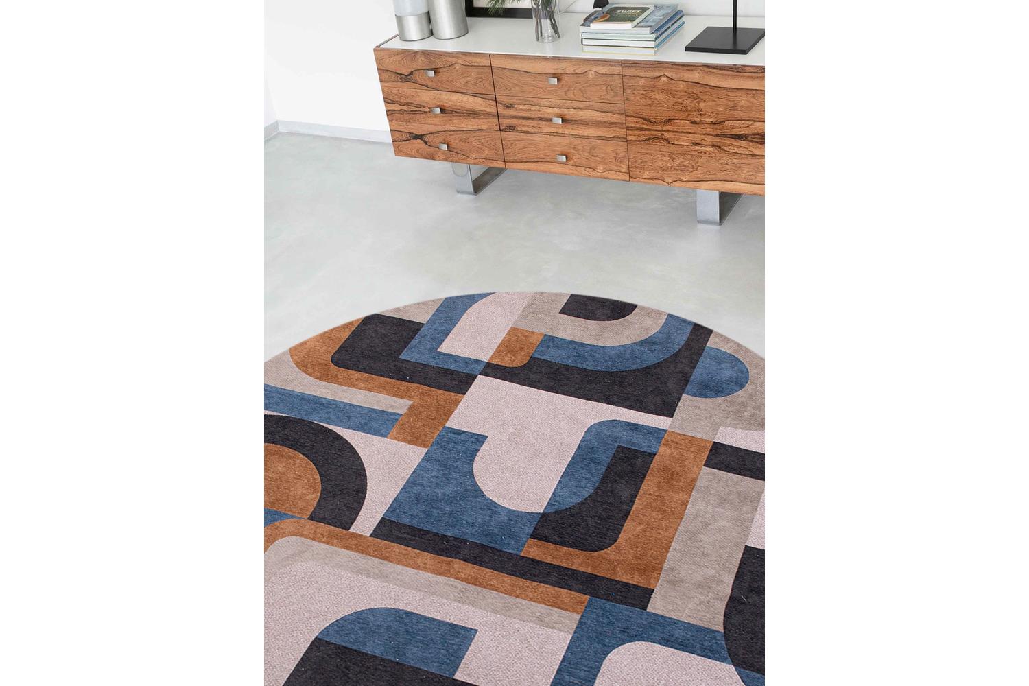 Louis De Poortere | Module | Indoor Eco Rug | Multicolour | 240 x 240 cm