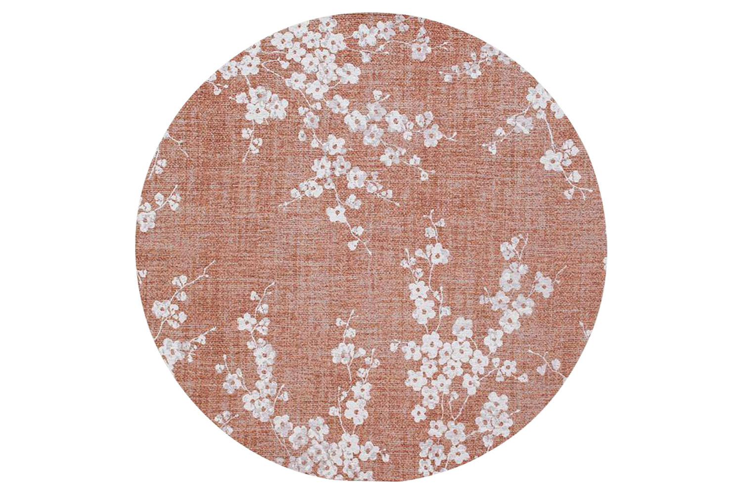 Louis De Poortere | Sakura | Indoor Eco Rug | Pink | 240 x 240 cm