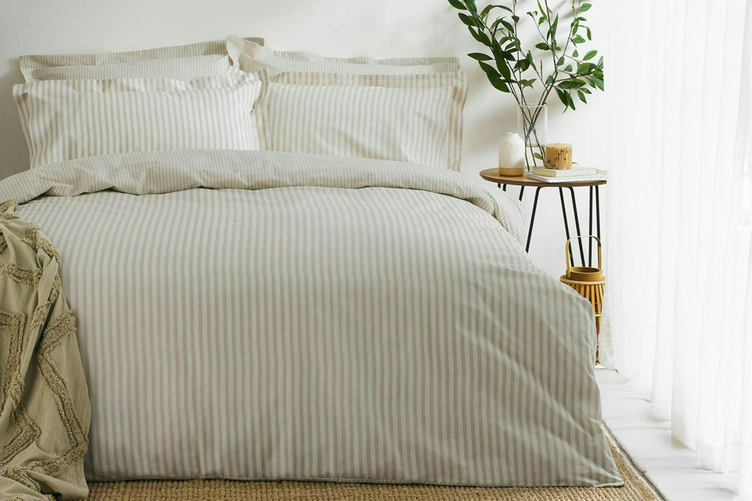 Yard | Hebden Duvet Cover Set | Natural | King