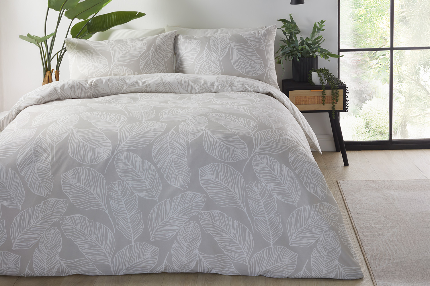 Fub | Matteo Duvet Cover Set | Natural | Super King