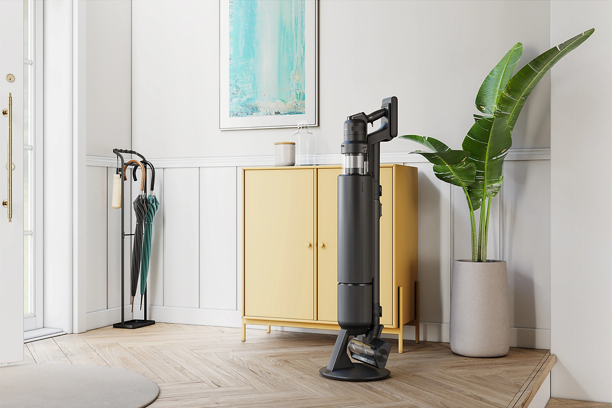 Samsung Bespoke AI Jet Ultra Cordless Stick Vacuum Cleaner, Max 400W Suction Power | VS90F40DEK/EU
